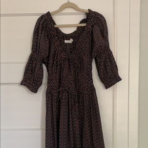 Doen Ischia Dress Navy Bisou Floral XS